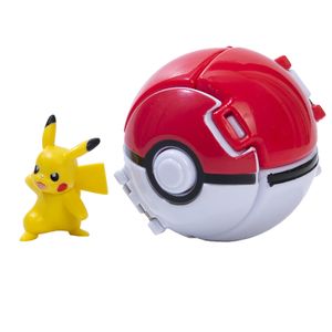 Pikachu Eevee Anime Action Figure  Face Change Figure Balls Model