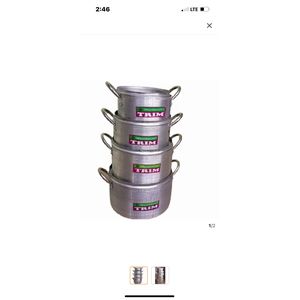Stainless steel aluminum pot (small size)