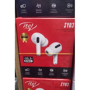 itel Earbud SY03 Wireless Music Wireless Bluetooth Earphone 5.3 TWS
