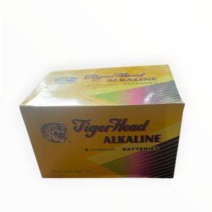 Tiger Head Alkaline AAA Batteries – LR03 Size, 1.5V, Reliable Long-Lasting Power
