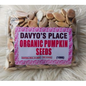 Organic Brown Pumpkin Seed - 100g 