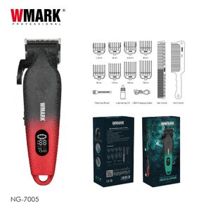 WMARK CORDED/CORDLESS PROFESSIONAL ULTRA QUIET HAIR CLIPPER WITH LONG LASTING BATTERY, RECHARGEABLE HAIR CLIPPER WITH LONG LASTING MOTOR