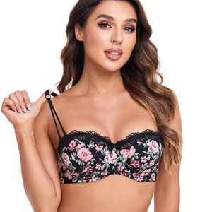 BINNYS F Cup Women's bra Sexy Full Cup Plus Size Breathable Big