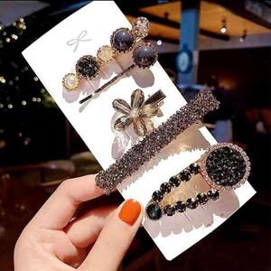 Beautiful Set of Black Hair Clips 