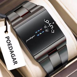 POEDAGAR Futuristic Analog wristwatch 