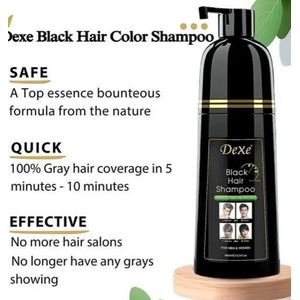 DEXE ORIGINAL BLACK HAIR SHAMPOO 400 ML EQUIVALENT TO NOVA HAIR DYE 