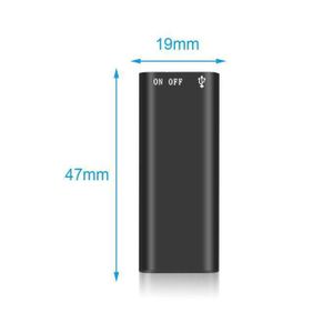 Mini Digital Voice Recorder with 8G memory Capacity and wired Earbud- Rechargeable