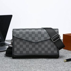 Men Trendy Crossbody Bag, Street Sling Bag, Leather Large Capacity Crossbag, Business Casual Shoulder Crossbody CrossBag, Single Shoulder Bag - Shoulder Bags for Men, Tablet Casual Messenger Shoulder Crossbody Bag - Single Shoulder Crossbody Crossbag