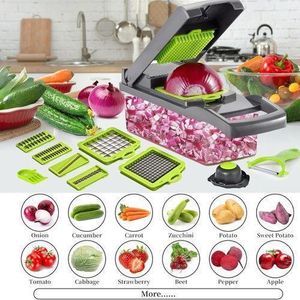 16 In 1 Vegetable Nicer Dicer Cutter Chopper Slicer Grater