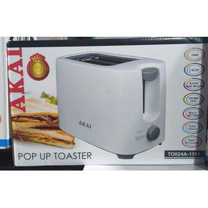 2 Slice Pop Up Family Bread Toaster/ Toast Bread Maker 