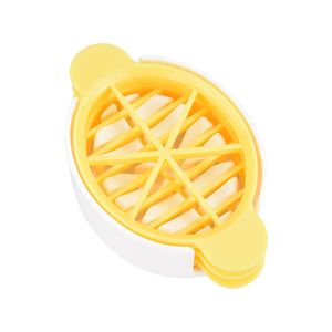 1pc Plastic Strawberry Slicer, Red Multifunction Egg Cutter, For Kitchen