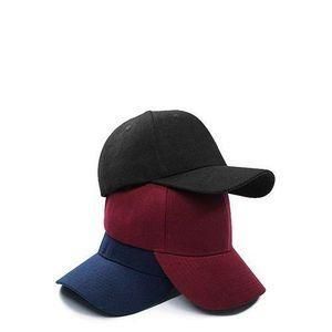 Plain Flat Face Cap-Black,Wine And Navy-Blue