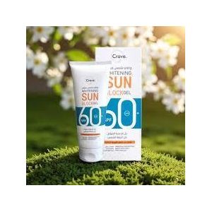 Crave Whitenin Sun Block Gel SPF 60