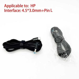 Hp 100W watt PD FOR LAPTOPS 4.5*3.0mm (small mouth) 