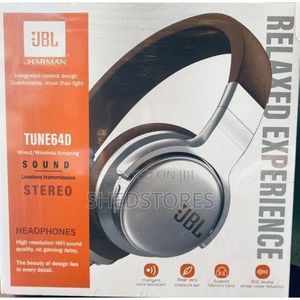 Jbl Tune 64D Super Bass Wireless Bluetooth On-Ear Headphones High Resolution HiFi Sound Quality 