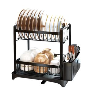 2in1 Japanese White Folding Dish Drainer Rack, Compact Collapsible Dish  Rack
