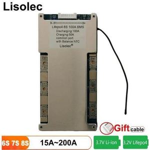 8S 24V 100A Lifepo4 BMS (3.2V) 8S Common Port Protect Board With Balance