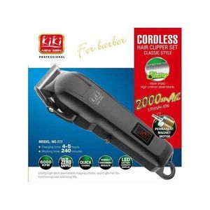 Kiki New Gain Rechargeable Hair Clipper 3-4 Hours Lasting Battery NG777