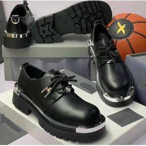 Genetic Quality Leather Derby Shoes