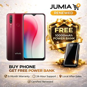 VIVO Y17 6GB+128GB 6.35" 20MP+13MP+8MP+2MP 5000mAh Face Unlock Dual SIM  Red