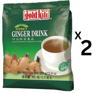 Gold Kili Honey Ginger Tea Drink (2 Big Packs)