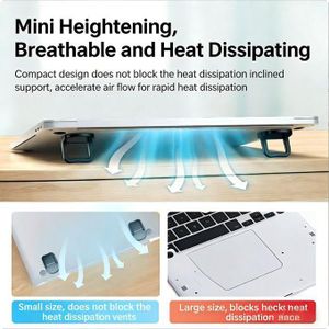 MINI TABLETS & LAPTOP STAND ALSO FOR KEYBOARD NOTEBOOK STAND