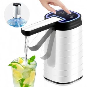 Electric water dispenser pump, portable folding water pump, three-gear adjustment