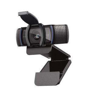 Logitech C920 HD Pro Webcam 1080p – Glass Lens, Autofocus & Dual Stereo Microphones