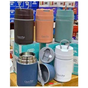 Insulated hot and cold food flask 1 pc