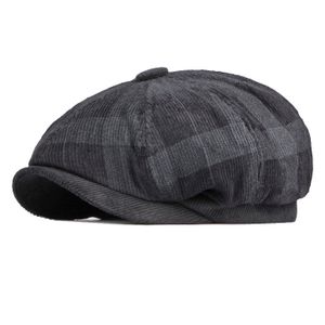 Men's Ladies Corduroy Panama Cap