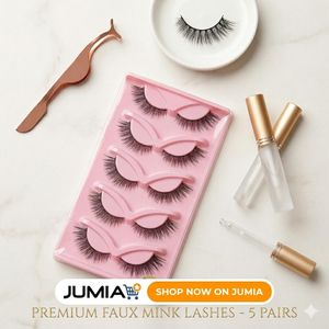 5Pairs False Eyelashes,Soft Fluffy,Fox flying natural Look