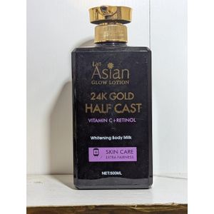 Lotion 24 Gold Half Cast Vitamin C + Retinol Whitenin Body Milk (500ml)