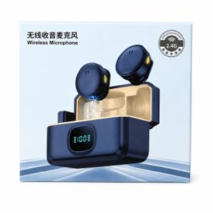 Q8 Mic With Changing Case Magnetic Buckle For All Devices For Recording youtube,Tittok, Content With NOISE CANCELLATION
