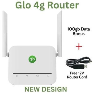 Glo NEW ROUTER (upon activation get FREE UNLIMITED DATA) 
