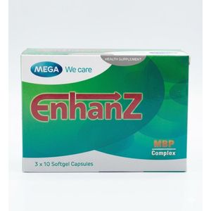 Mega Enhanz MBP Complex Male Vitality - 30 Softgels