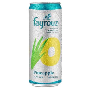 Fayrouz Pineapple tray Can 33cl (24 Pack)