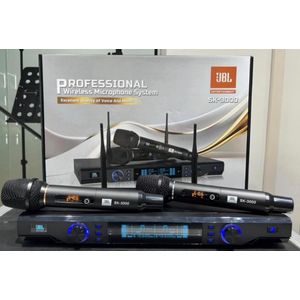 Jbl SK-3000 Professional Dual UHF Wireless Microphone System