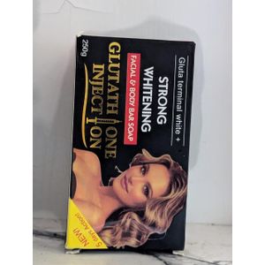 GLUTATHIONE INJECTION Gluta Terminal White + Strong Whitenin Facial & Body Bar Soap