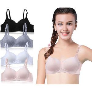 PADDED GirlsBra Teen Beginners Training Bra 2PCS