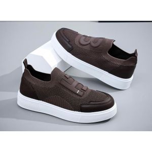 Men Casual Slip-on Shoe Coffee