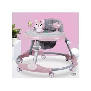 Amazing Baby Convertible Baby Walker – Multi-Functional Safe 2-in-1 Foldable Music Walker with Wheels