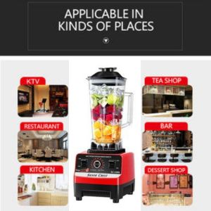 Heavy Duty Silver Crest High Power Blender-4500Watts