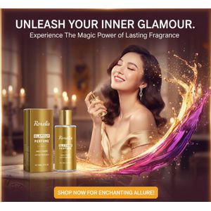 90Hours DEEP Attraction ROXELIS GLAMOUR Perfume Spray for Men and Women - Lover Romance Body Mists for Men and Women, Women’s Perfume Fragrance Body  Long Lasting Sweet Scent for Him & Her Long   