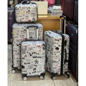 LOVE DESIGN Trolley Luggage Plus Kit- 4set