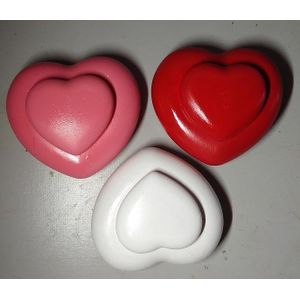 Heart design storage decor 