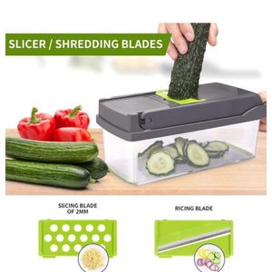 CYFAZA CYFAZA.Vegetable Chopper Mandoline Slicer Cutter Multifunctional 16-in-1 Food Choppers Onion Chopper