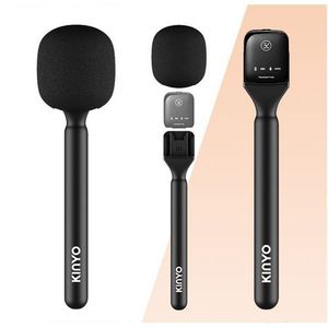 Content Creation Handheld Microphone Adapter/Interview Microphone Adapter(NO MICROPHONE)
