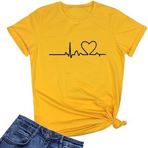 Quality Polo T-shirt Yellow With Design
