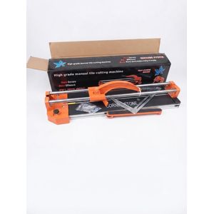 Corner Stone High Grade Manual Tile Cutting Machine – Dual Rail Professional Tile Cutter with Square Guide(600mm)