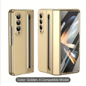 Samsung galaxy z fold 3 5G leather Hinge protective Case with s pen included